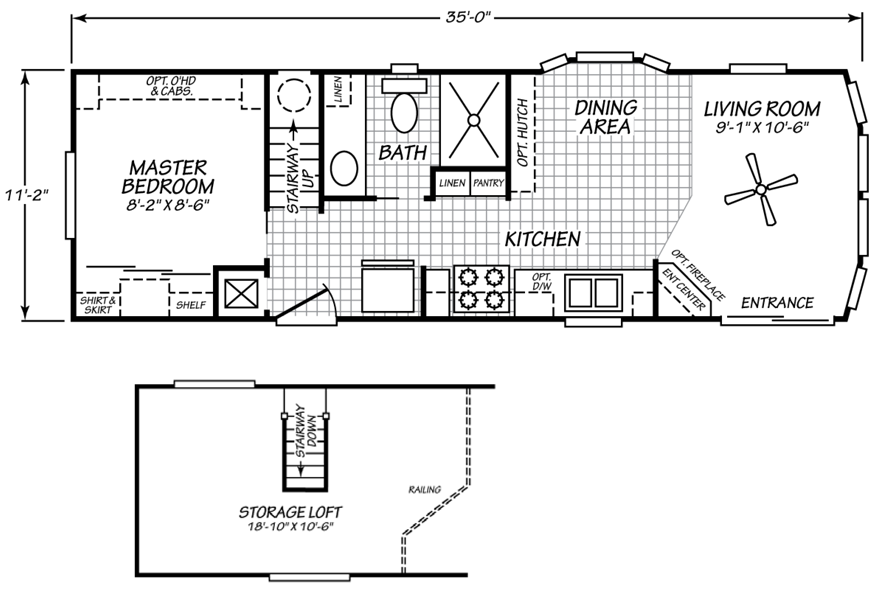 Breckenridge Park Model Floor Plans | Viewfloor.co